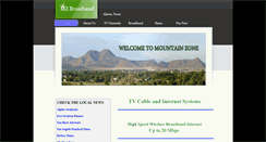 Desktop Screenshot of mzbroadband.com